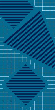 Çeşitli geometrik şekillere sahip soyut dikey arkaplan kartı. Geometrik memphis tarzına sahip dikey duvar kağıdı.
