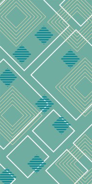 Çeşitli geometrik şekillere sahip soyut dikey arkaplan kartı. Geometrik memphis tarzına sahip dikey duvar kağıdı.