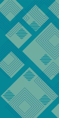 Çeşitli geometrik şekillere sahip soyut dikey arkaplan kartı. Geometrik memphis tarzına sahip dikey duvar kağıdı.