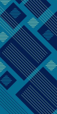 Çeşitli geometrik şekillere sahip soyut dikey arkaplan kartı. Geometrik memphis tarzına sahip dikey duvar kağıdı.