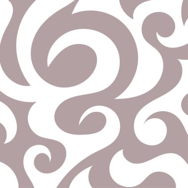 Girdap kıvrımlı doku süslemeleriyle soyut kare arkaplan.