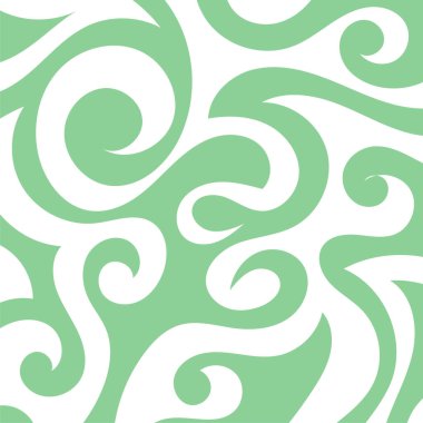 Girdap kıvrımlı doku süslemeleriyle soyut kare arkaplan.