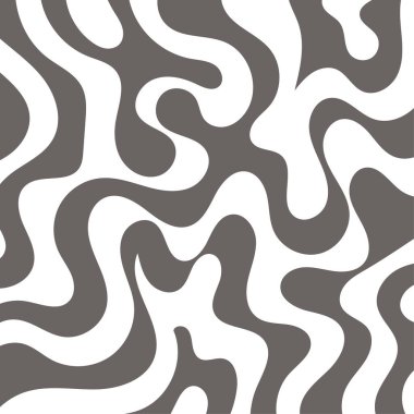 Girdap kıvrımlı doku süslemeleriyle soyut kare arkaplan.