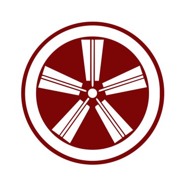 Japon klanı Kamon arması sembolü. Japon tarihi aile damgası sembolü.