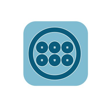 Kamon arması Japon klanının sembolü.