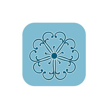 Kamon arması Japon klanının sembolü.