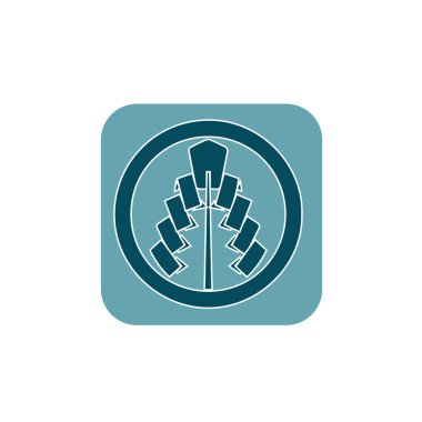 Kamon arması Japon klanının sembolü.