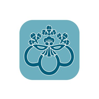 Kamon arması Japon klanının sembolü.