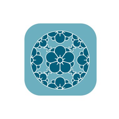 Kamon arması Japon klanının sembolü.