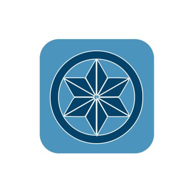 Kamon arması Japon klanının sembolü.