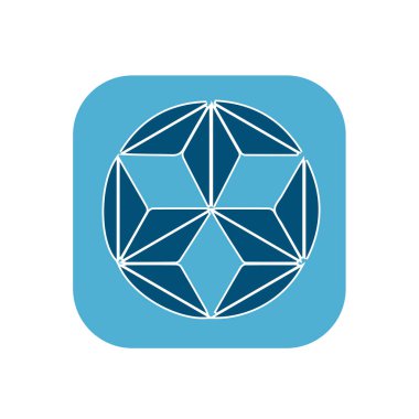 Kamon arması Japon klanının sembolü.