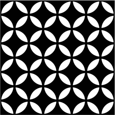 Geometrik desenli süslemeli fayans. Kusursuz dekoratif geometrik desen.