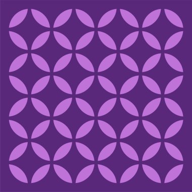 Geometrik desenli süslemeli fayans. Kusursuz dekoratif geometrik desen.