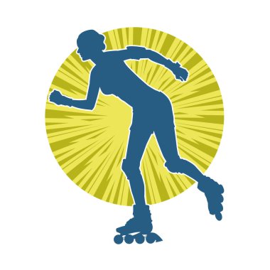 Erkek bir Amerikan futbolcusunun silueti..