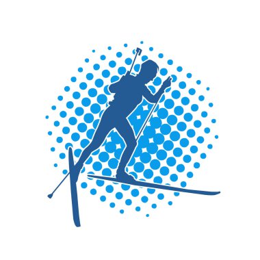 Kayak sporu yapan bir erkeğin silueti.