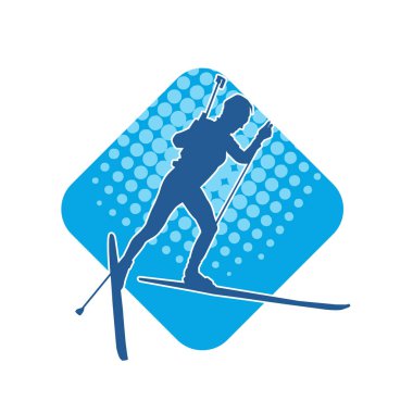 Kayak sporu yapan bir erkeğin silueti.