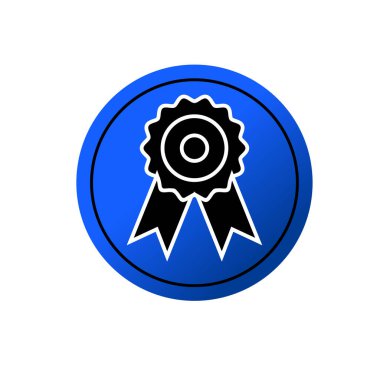 Takdir ya da ödül için madalya sembolü. Anma ya da onur sembolü.