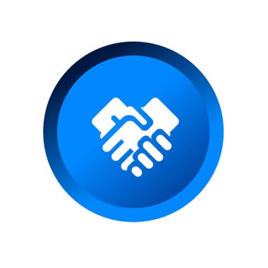 Tokalaşma silueti sembolü. anlaşma simgesi vektörü