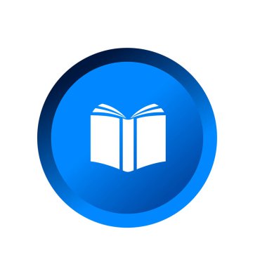 Kitap simgesini aç. Açık kitap vektör tasarımı. imza tasarımı.