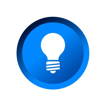 Ampul satır simge vektör, beyaz arka plan üzerinde izole. Fikir işareti, çözüm, düşünme kavramı. Aydınlatma elektrik lambası. Elektrik, Parlatıcı. 