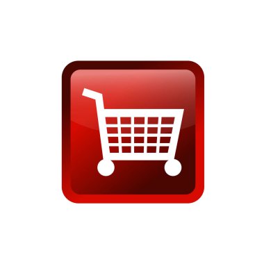 Shopping cart flat icon vector illustration symbol Isolated template. Shopping trolley icon vector illustration logo template Isolated for any purpose.