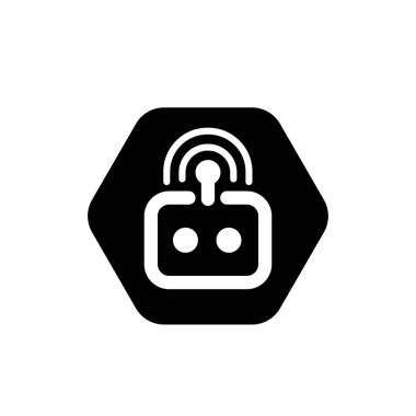 Kablosuz Wi-Fi düz ikon vektör çizim sembolü izole edilmiş şablon. Yönlendirici wifi simgesi vektör illüstrasyon logo şablonu herhangi bir amaç için izole edildi.