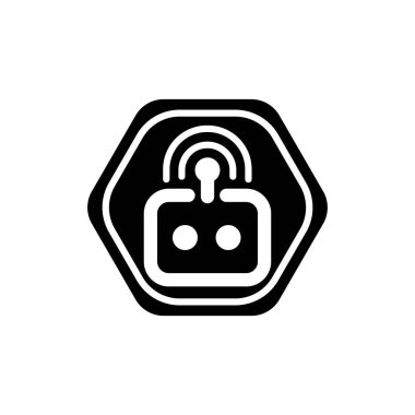 Kablosuz Wi-Fi düz ikon vektör çizim sembolü izole edilmiş şablon. Yönlendirici wifi simgesi vektör illüstrasyon logo şablonu herhangi bir amaç için izole edildi.