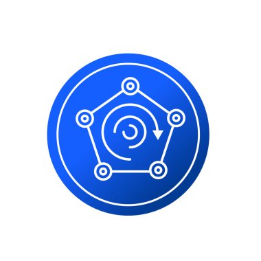 Pencere şeklinde ve dairesel oklu. Kapalı sistem sembolü. Tiraj logosu.