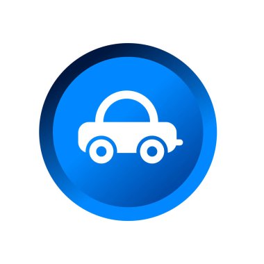 Çevre dostu araç logosu vektör illüstrasyon logosu izole edilmiş şablon. Çevre dostu araba sembolleri simge vektör illüstrasyon logo şablonu herhangi bir amaç için izole.