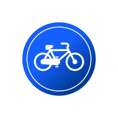 bicycle logo icon vector illustration logo template for any purpose. Isolated bike icon vector illustration logo template for any purpose. Isolated