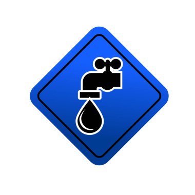 water faucet logo icon vector illustration logo template for any purpose. Isolated. water faucet icon vector illustration logo template for any purpose. Isolated