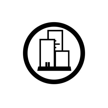 Gökdelen ikonu. yüksek yapı sembolü.