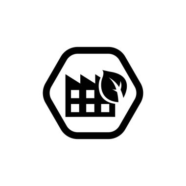 Çevre dostu ev ya da logo ikonu vektör illüstrasyon logosu izole edilmiş şablon. Çevre dostu yer simgeleri simge vektör illüstrasyon logo şablonu herhangi bir amaç için izole.