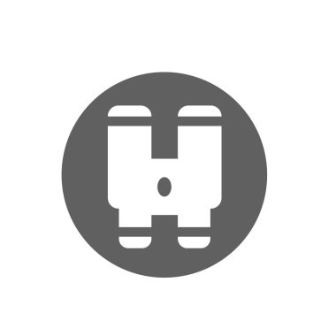 binoküler vektör gösterimi. ticari vizyon sembolü veya simgesi.