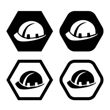 Endüstriyel emniyet kask simgesi