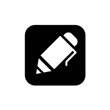 Tükenmez kalem sembolü. Tükenmez kalem simgesi.