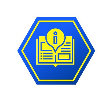 Önemli notlar simgesi. Bilgi kitabı sembolü.