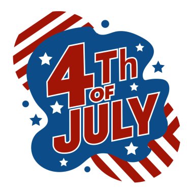 4 Temmuz poster tasarımın kutlu olsun. Amerika 'nın bağımsız poster tasarımı.
