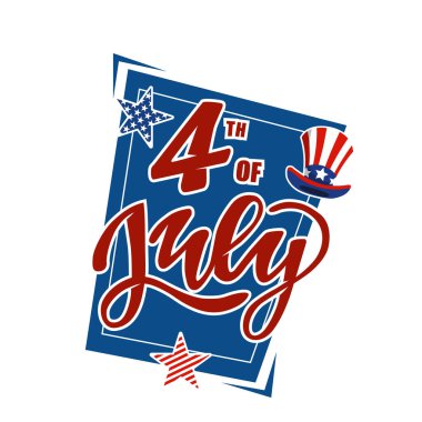 4 Temmuz poster tasarımın kutlu olsun. Amerika 'nın bağımsızlık günü poster tasarımı.