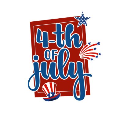 4 Temmuz poster tasarımın kutlu olsun. Amerika 'nın bağımsızlık günü poster tasarımı.