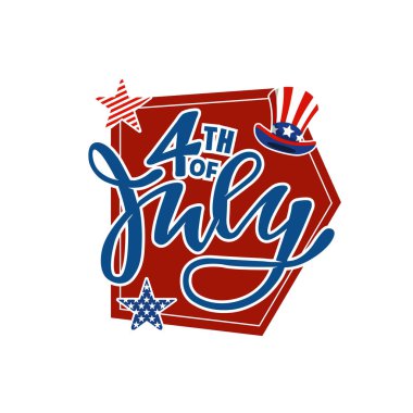 4 Temmuz poster tasarımın kutlu olsun. Amerika 'nın bağımsızlık günü poster tasarımı.