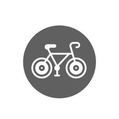 bicycle logo icon vector illustration logo template for any purpose. Isolated bike icon vector illustration logo template for any purpose. Isolated