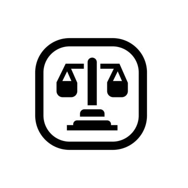 Logo simgesi çizim logo şablonunu herhangi bir amaç için ölçeklendirir. İzole edilmiş. Herhangi bir amaç için simge vektör illüstrasyon logo şablonunu ölçeklendirir.