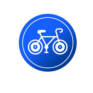 bicycle logo icon vector illustration logo template for any purpose. Isolated bike icon vector illustration logo template for any purpose. Isolated