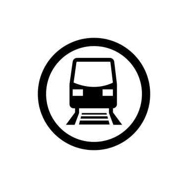 Yolcu treni ikonu. Yolcu tren simgesi