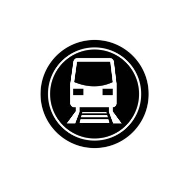 Yolcu treni ikonu. Yolcu tren simgesi