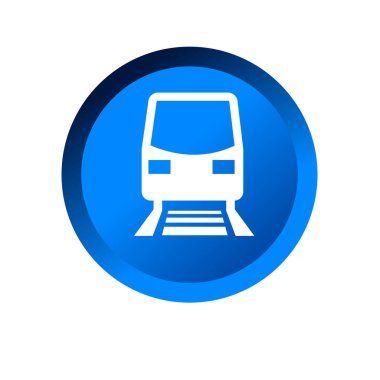 Yolcu treni ikonu. Yolcu tren simgesi