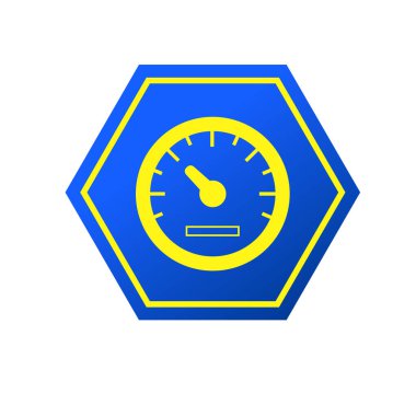 Hız göstergesi simgesi. Hız göstergesi sembolü.