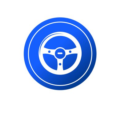 araba direksiyon sembolü. 