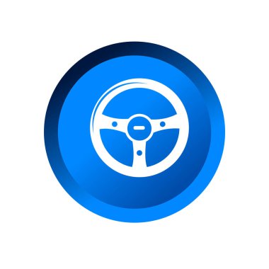 araba direksiyon sembolü. 